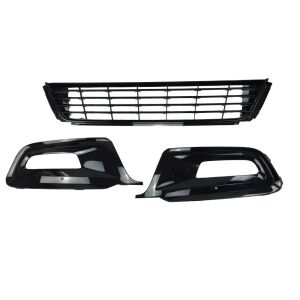 Original VW R-Line Gitter Set Polo 6R 6C schwarz...