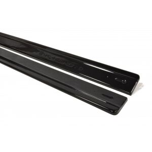 Maxton Design Seitenschweller Ansatz für ALFA ROMEO 147 GTA schwarz Hochglanz