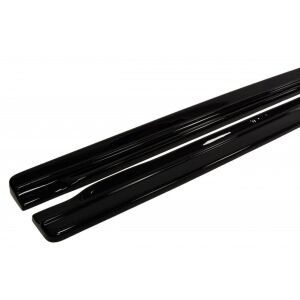 Maxton Design Seitenschweller Ansatz für Audi S5 / A5 / A5 S-Line 8T / 8T FL schwarz Hochglanz