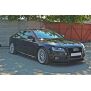 Maxton Design Seitenschweller Ansatz für Audi S5 / A5 / A5 S-Line 8T / 8T FL schwarz Hochglanz