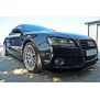 Maxton Design Seitenschweller Ansatz für Audi S5 / A5 / A5 S-Line 8T / 8T FL schwarz Hochglanz