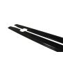 Maxton Design Seitenschweller Ansatz für Audi A6 C7 S-line/ S6 C7 Facelift schwarz Hochglanz
