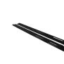 Maxton Design Seitenschweller Ansatz für Audi A8 D4 schwarz Hochglanz