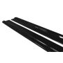 Maxton Design Seitenschweller Ansatz für Audi A8 D4 schwarz Hochglanz