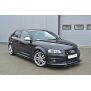 Maxton Design Seitenschweller Ansatz für Audi S3 8P / S3 8P FL / RS3 8P schwarz Hochglanz