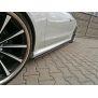Maxton Design Seitenschweller Ansatz für Audi RS5 8T / 8T FL  schwarz Hochglanz