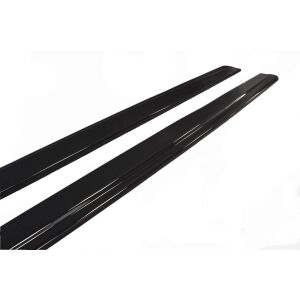 Maxton Design Seitenschweller Ansatz für Audi RS7 C7 FL schwarz Hochglanz