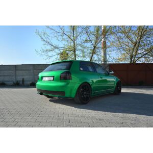 Maxton Design Seitenschweller Ansatz für AUDI S3 8L schwarz Hochglanz