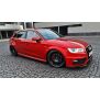 Maxton Design Seitenschweller Ansatz für Audi S3 / A3 S-Line 8V / 8V FL Sportback schwarz Hochglanz