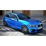 Maxton Design Seitenschweller Ansatz für V.1 / V1 für BMW 1er F20 M135i / M140i / M-Paket schwarz Hochglanz
