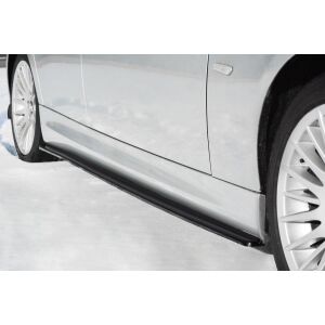 Maxton Design Seitenschweller Ansatz für BMW 3er E90/91 M Paket schwarz Hochglanz