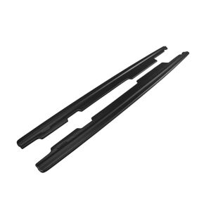 Maxton Design Seitenschweller Ansatz für BMW 3er E90/91 M Paket schwarz Hochglanz