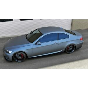 Maxton Design Seitenschweller Ansatz für BMW 3er E92 M Paket schwarz Hochglanz