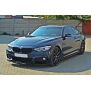 Maxton Design Seitenschweller Ansatz für BMW 4er F32 M Paket schwarz Hochglanz