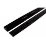 Maxton Design Seitenschweller Ansatz für BMW 4er F32 M Paket schwarz Hochglanz
