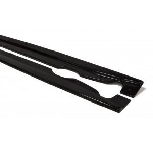 Maxton Design Seitenschweller Ansatz für BMW M3 E92 / E93 schwarz Hochglanz