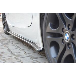 Maxton Design Seitenschweller Ansatz für BMW Z4 E85 / E86 vor Facelift schwarz Hochglanz
