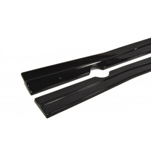 Maxton Design Seitenschweller Diffuser Ford Fiesta ST / ST-Line Mk7 / Mk7 FL schwarz Hochglanz