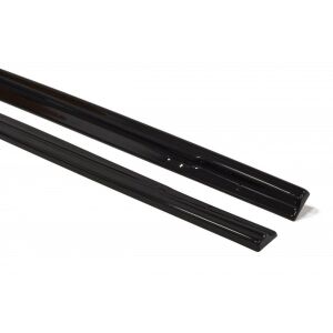 Maxton Design Seitenschweller Ansatz für Ford Focus ST Mk2 FL schwarz Hochglanz