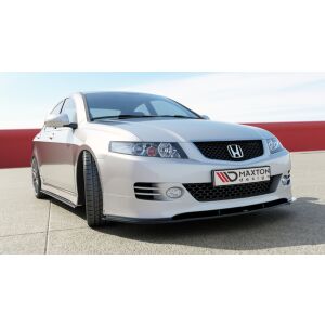 Maxton Design Seitenschweller Ansatz für HONDA ACCORD VII TYPE-S schwarz Hochglanz