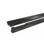 Maxton Design Seitenschweller Ansatz für HONDA ACCORD VII TYPE-S schwarz Hochglanz