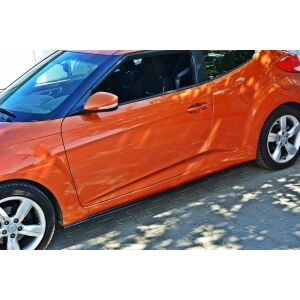 Maxton Design Hyundai Veloster schwarz Hochglanz