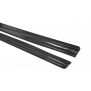Maxton Design Seitenschweller Ansatz für MERCEDES CL-KLASSE C215 schwarz Hochglanz