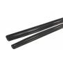 Maxton Design Seitenschweller Ansatz für MERCEDES CL-KLASSE C215 schwarz Hochglanz