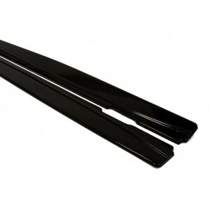 Maxton Design Seitenschweller Ansatz für MERCEDES CLS C218 AMG LINE schwarz Hochglanz