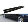 Maxton Design Seitenschweller Ansatz für MERCEDES CLS C218 AMG LINE schwarz Hochglanz