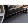 Maxton Design Seitenschweller Ansatz für MERCEDES CLS C218 AMG LINE schwarz Hochglanz