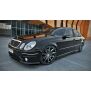 Maxton Design Seitenschweller Ansatz für MERCEDES E-KLASSE W211 AMG schwarz Hochglanz