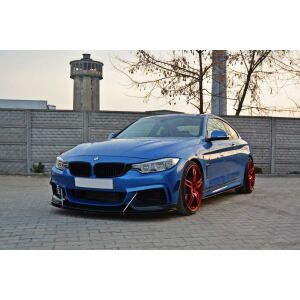 Maxton Design Racing Seitenschweller Ansatz BMW 4er F32 M Paket