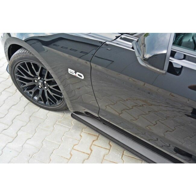 Maxton Design Sport Seitenschweller Ansatz passend für Ford Mustang GT Mk6