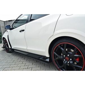 Maxton Design Racing Seitenschweller Ansatz HONDA CIVIC IX TYPE R