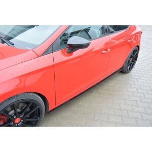 Maxton Design Racing Seitenschweller Ansatz SEAT LEON III...