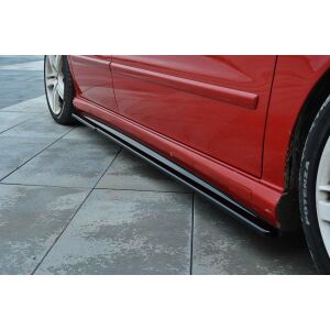 Maxton Design Seitenschweller Ansatz für Seat Leon Mk1 Cupra schwarz Hochglanz