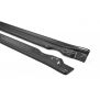 Maxton Design Seitenschweller Ansatz für Subaru Impreza II WRX schwarz Hochglanz