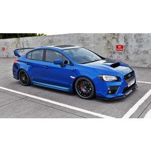 Maxton Design Seitenschweller Ansatz für SUBARU WRX STI schwarz Hochglanz