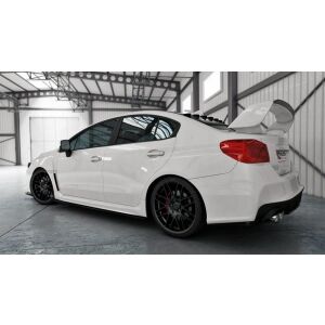 Maxton Design Seitenschweller Ansatz für SUBARU WRX STI schwarz Hochglanz