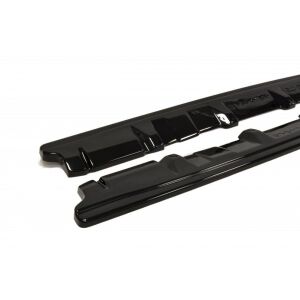 Maxton Design Seitenschweller Ansatz für SUBARU WRX STI schwarz Hochglanz