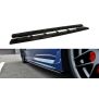 Maxton Design Seitenschweller Ansatz für SUBARU WRX STI schwarz Hochglanz