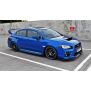 Maxton Design Seitenschweller Ansatz für SUBARU WRX STI schwarz Hochglanz