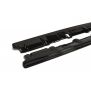 Maxton Design Seitenschweller Ansatz für SUBARU WRX STI schwarz Hochglanz