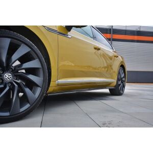 Maxton Design Seitenschweller Ansatz für VW ARTEON schwarz Hochglanz
