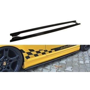 Maxton Design Seitenschweller Ansatz für VW GOLF 4 R32 schwarz Hochglanz