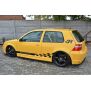 Maxton Design Seitenschweller Ansatz für VW GOLF 4 R32 schwarz Hochglanz