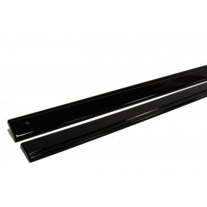 Maxton Design Seitenschweller Ansatz für V.1 / V1 für VW Golf 7 R / R-Line schwarz Hochglanz
