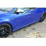 Maxton Design Seitenschweller Ansatz für V.1 / V1 für VW Golf 7 R / R-Line schwarz Hochglanz