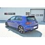 Maxton Design Seitenschweller Ansatz für V.1 / V1 für VW Golf 7 R / R-Line Facelift schwarz Hochglanz